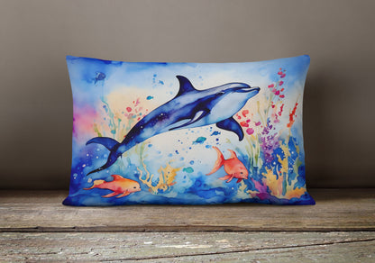 Dolphin Throw Pillow - One Color / One Size - Home & Garden - Home Textile - Pillows