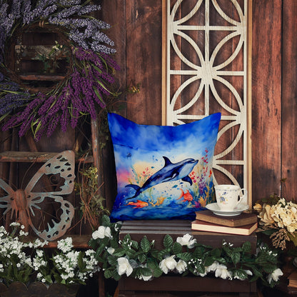 Dolphin Throw Pillow - One Color / One Size - Home & Garden - Home Textile - Pillows