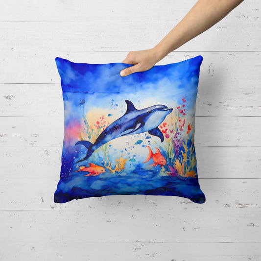 Dolphin Throw Pillow - One Color / One Size - Home & Garden - Home Textile - Pillows
