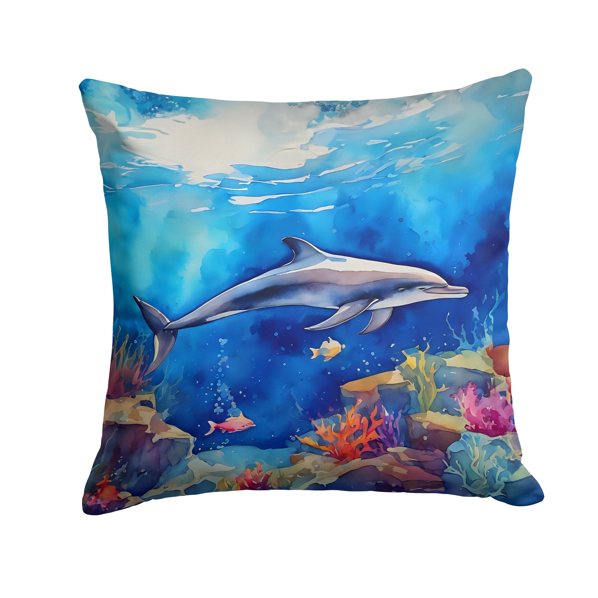 Dolphin Throw Pillow - One Color / One Size - Home & Garden - Home Textile - Pillows