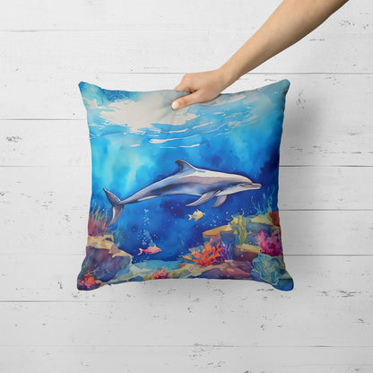 Dolphin Throw Pillow - One Color / One Size - Home & Garden - Home Textile - Pillows