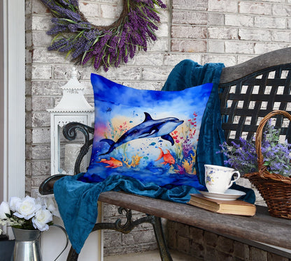 Dolphin Throw Pillow - One Color / One Size - Home & Garden - Home Textile - Pillows