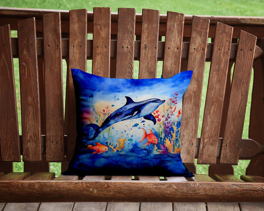 Dolphin Throw Pillow - One Color / One Size - Home & Garden - Home Textile - Pillows