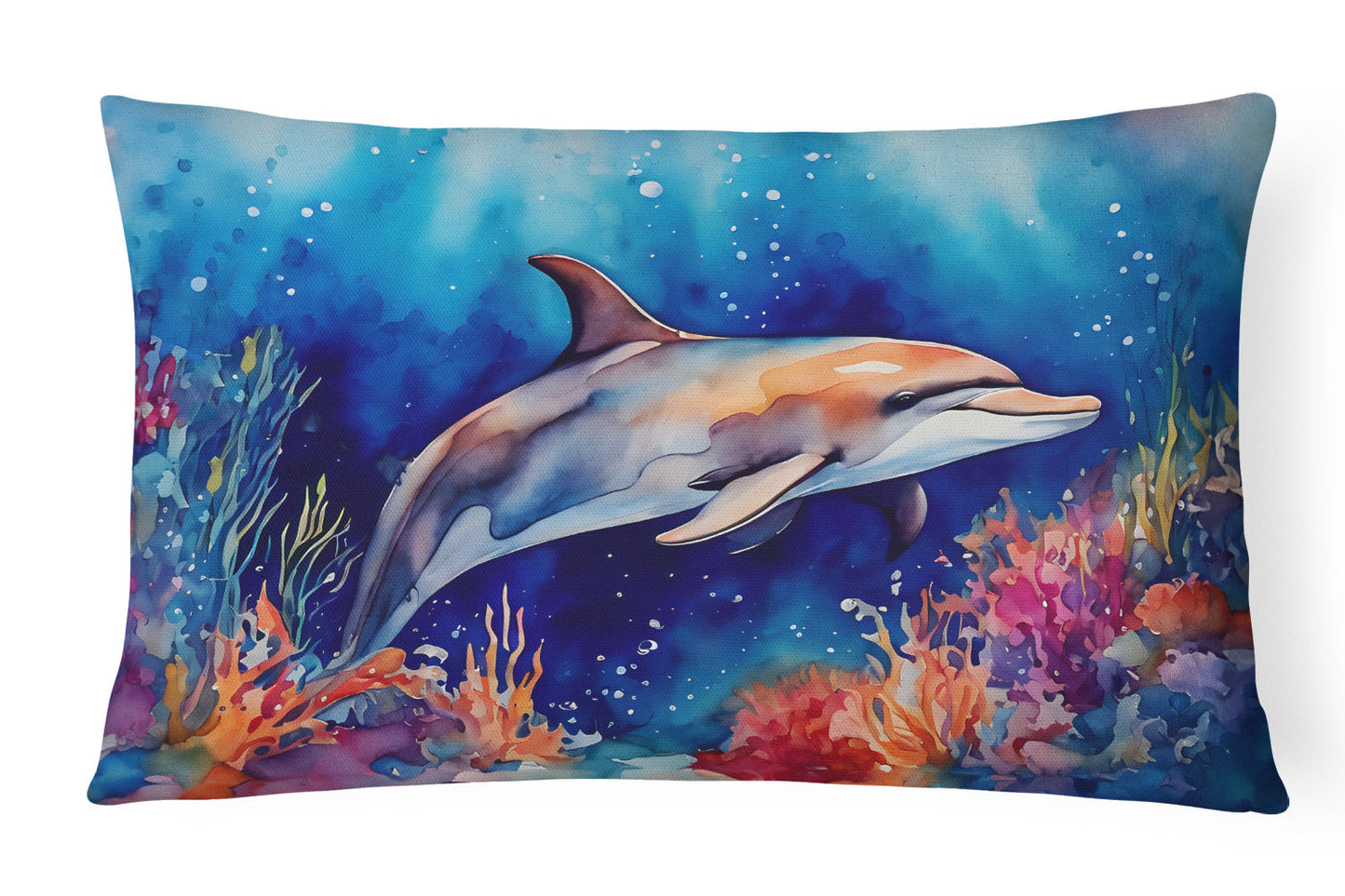 Dolphin Throw Pillow - One Color / One Size - Home & Garden - Home Textile - Pillows