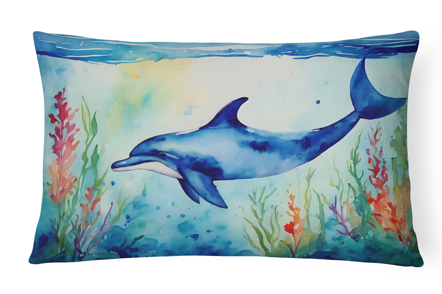 Dolphin Throw Pillow - One Color / One Size - Home & Garden - Home Textile - Pillows