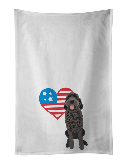 Doodle Black #1 Patriotic Kitchen Towel Set of 2 - One Color / One Size - Home & Garden - Home Textile - Towels