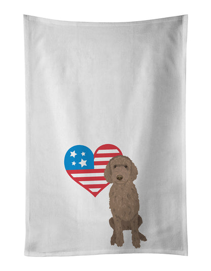 Doodle Chocolate #2 Patriotic Kitchen Towel Set of 2 - One Color / One Size - Home & Garden - Home Textile - Towels