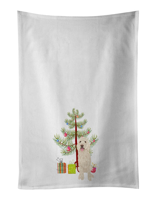 Doodle Cream #5 Christmas Kitchen Towel Set of 2 - One Color / One Size - Home & Garden - Home Textile - Towels