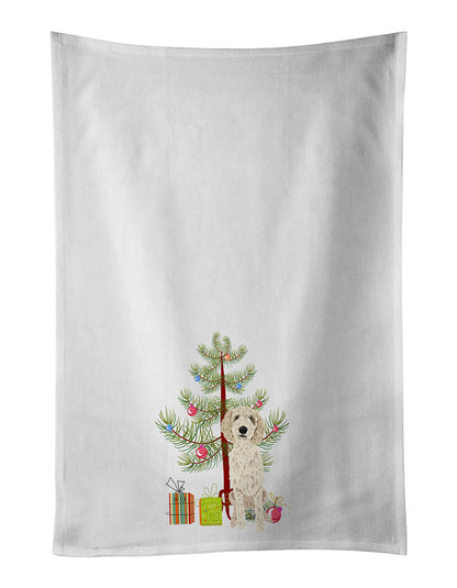 Doodle Cream #7 Christmas Kitchen Towel Set of 2 - One Color / One Size - Home & Garden - Home Textile - Towels