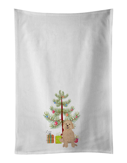 Doodle Fawn #1 Christmas Kitchen Towel Set of 2 - One Color / One Size - Home & Garden - Home Textile - Towels