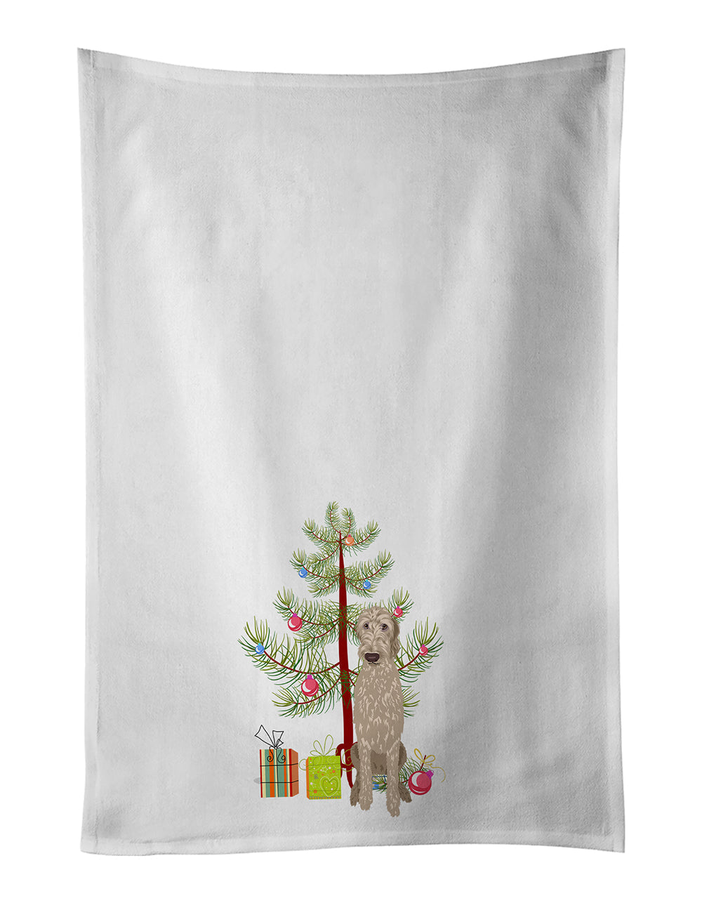 Doodle Fawn #4 Christmas Kitchen Towel Set of 2 - One Color / One Size - Home & Garden - Home Textile - Towels