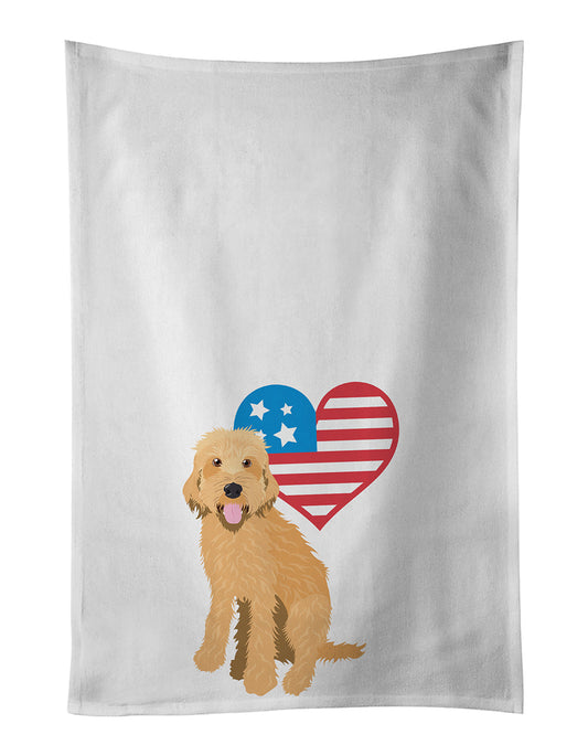 Doodle Liver #4 Patriotic Kitchen Towel Set of 2 - One Color / One Size - Home & Garden - Home Textile - Towels