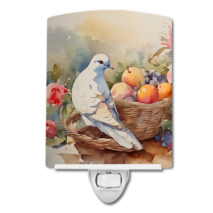 Dove Ceramic Night Light - One Color / One Size - Home & Garden - Home Improvement - Lights & Lighting - Night Lights