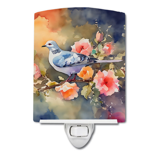 Dove Ceramic Night Light - One Color / One Size - Home & Garden - Home Improvement - Lights & Lighting - Night Lights