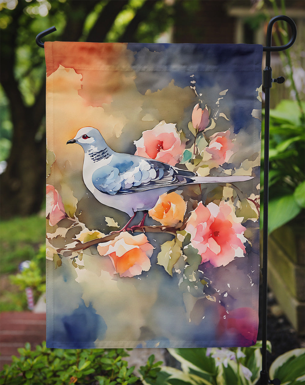 Dove Garden Flag - One Color / One Size - Home & Garden - Home Decor - Flags Banners & Accessories