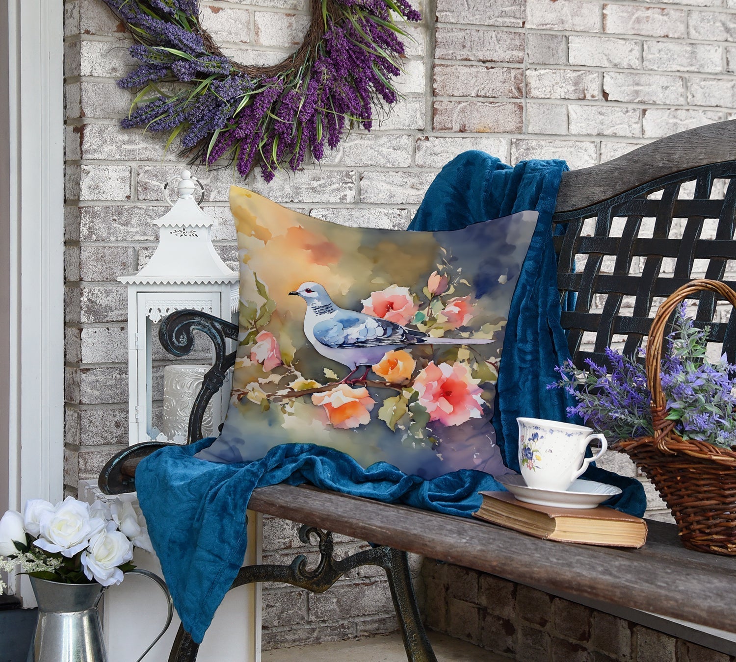 Dove Throw Pillow - One Color / One Size - Home & Garden - Home Textile - Pillows