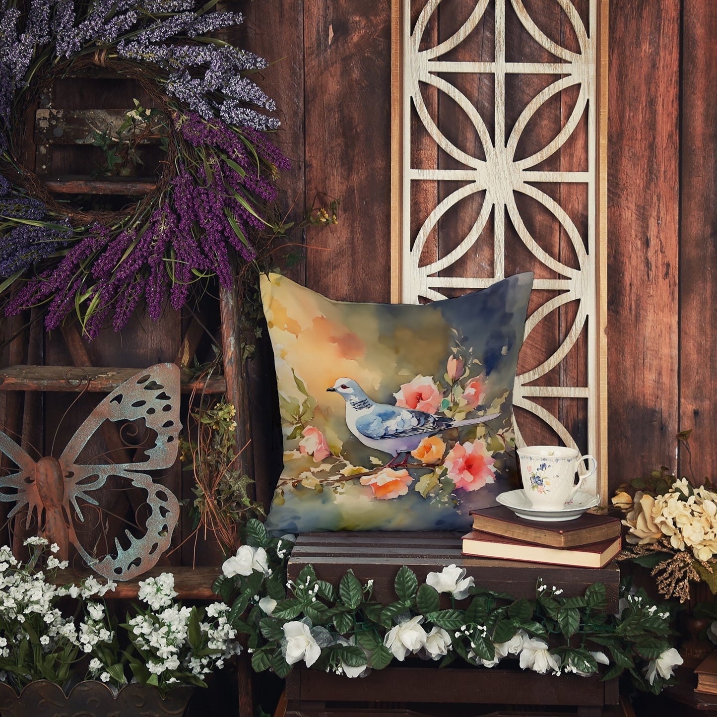 Dove Throw Pillow - One Color / One Size - Home & Garden - Home Textile - Pillows