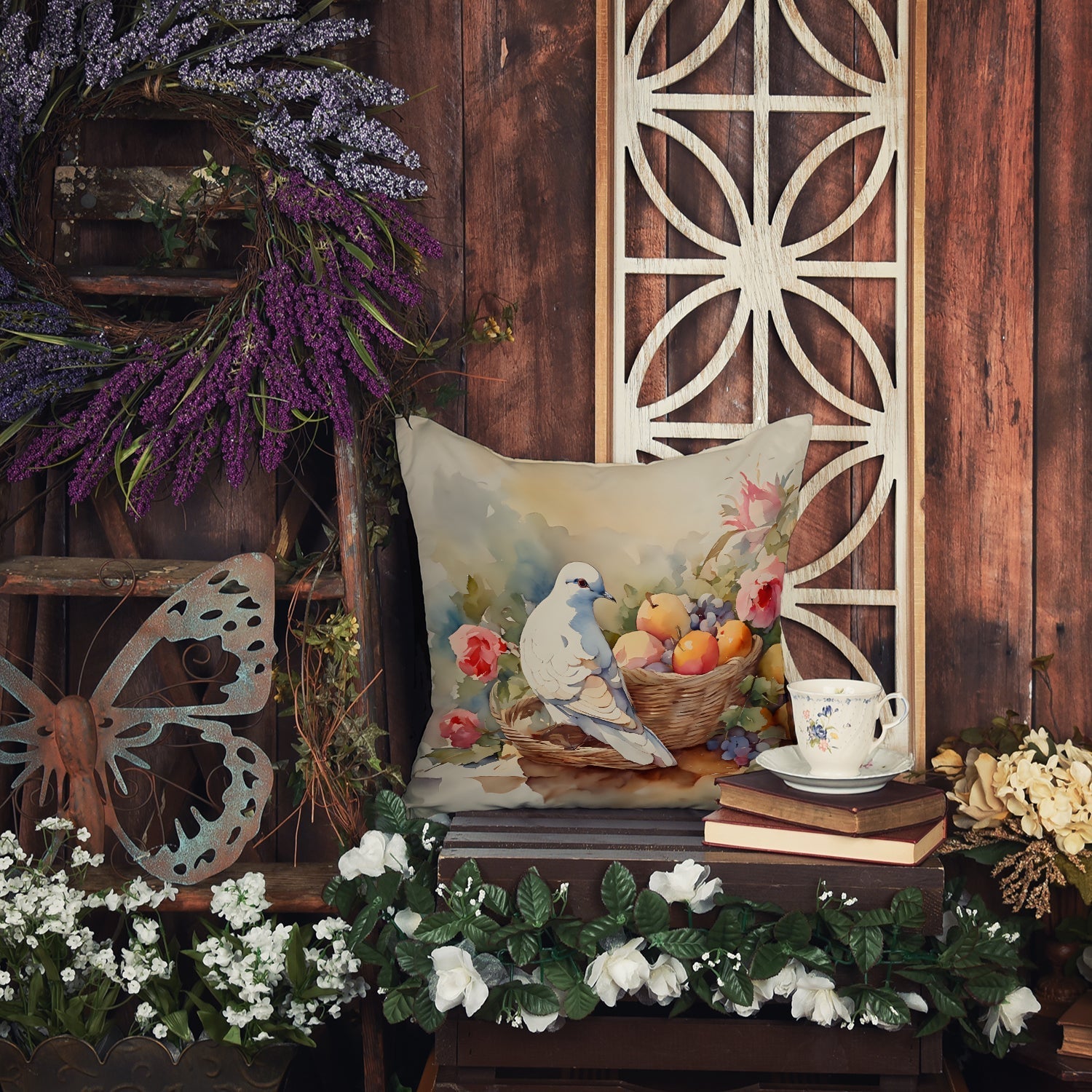 Dove Throw Pillow - One Color / One Size - Home & Garden - Home Textile - Pillows