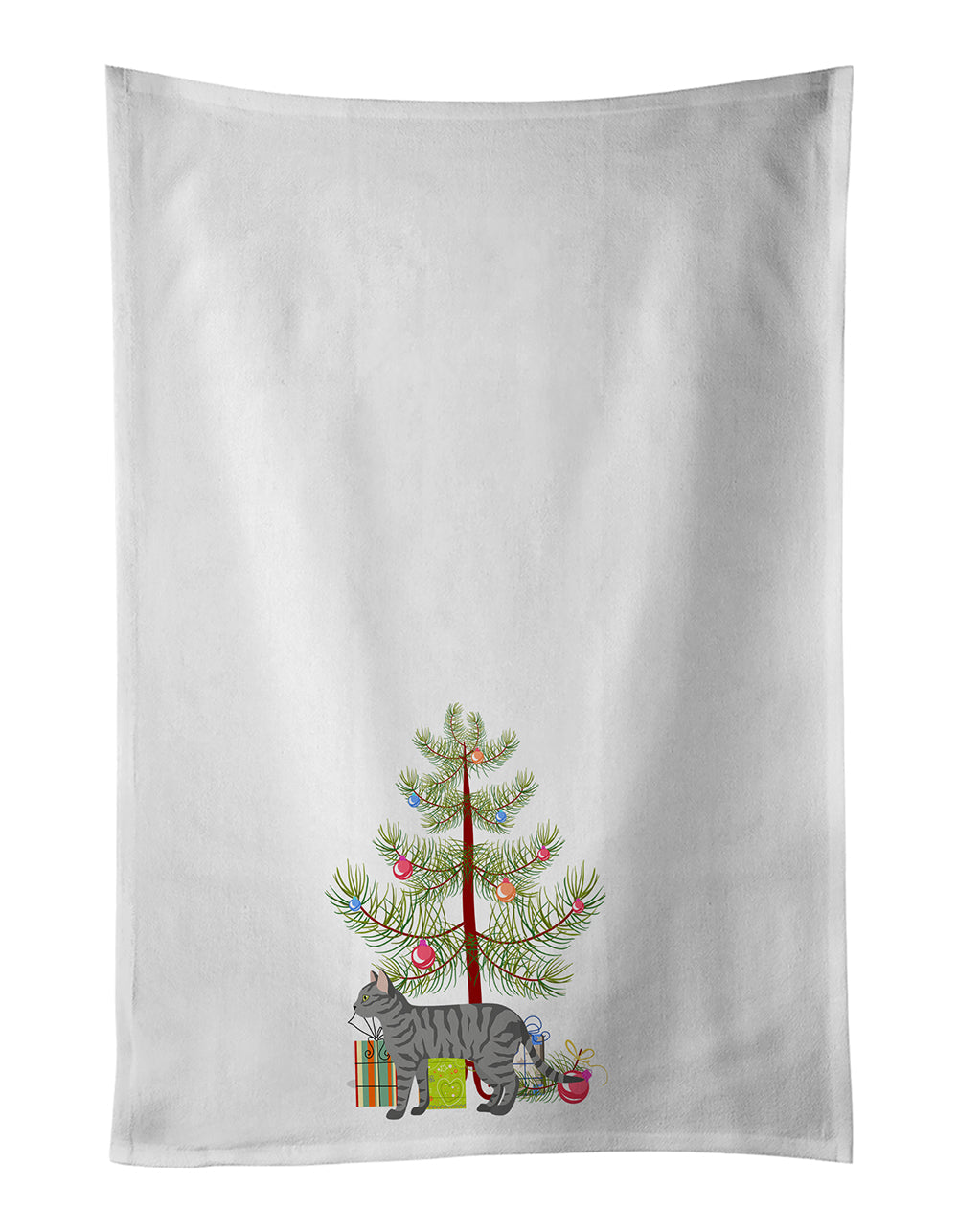 Dragon Li Cat Christmas Kitchen Towel Set of 2 - One Color / One Size - Home & Garden - Home Textile - Towels