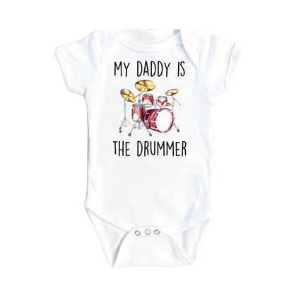Drummer Dad - Baby Boy Girl Clothes Infant Bodysuit Funny Cute Newborn - Kids & Babies - Mother & Kids - Boys’ Baby
