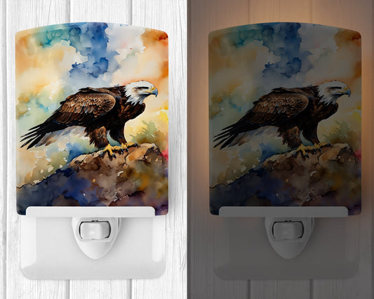 Eagle Ceramic Night Light - One Color / One Size - Home & Garden - Home Improvement - Lights & Lighting - Night Lights