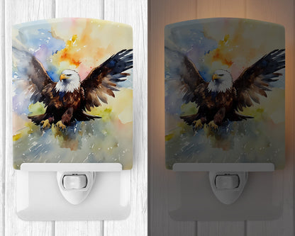 Eagle Ceramic Night Light - One Color / One Size - Home & Garden - Home Improvement - Lights & Lighting - Night Lights