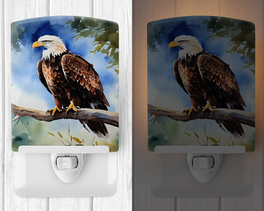 Eagle Ceramic Night Light - One Color / One Size - Home & Garden - Home Improvement - Lights & Lighting - Night Lights