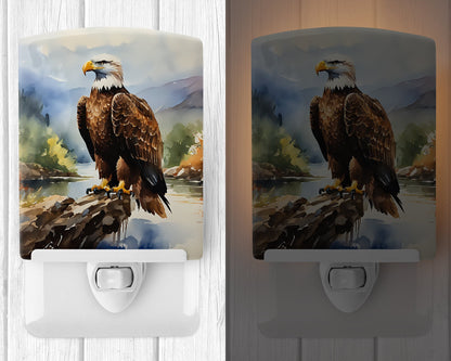 Eagle Ceramic Night Light - One Color / One Size - Home & Garden - Home Improvement - Lights & Lighting - Night Lights