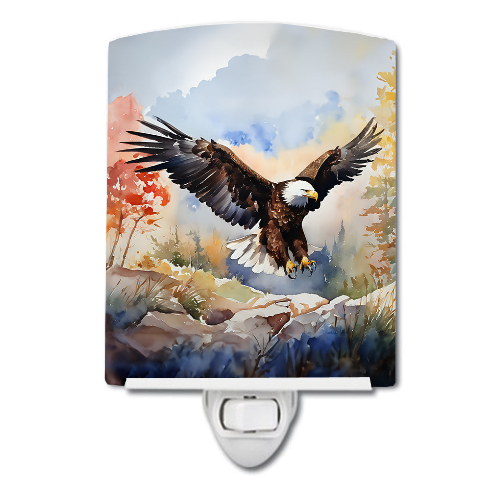 Eagle Ceramic Night Light - One Color / One Size - Home & Garden - Home Improvement - Lights & Lighting - Night Lights