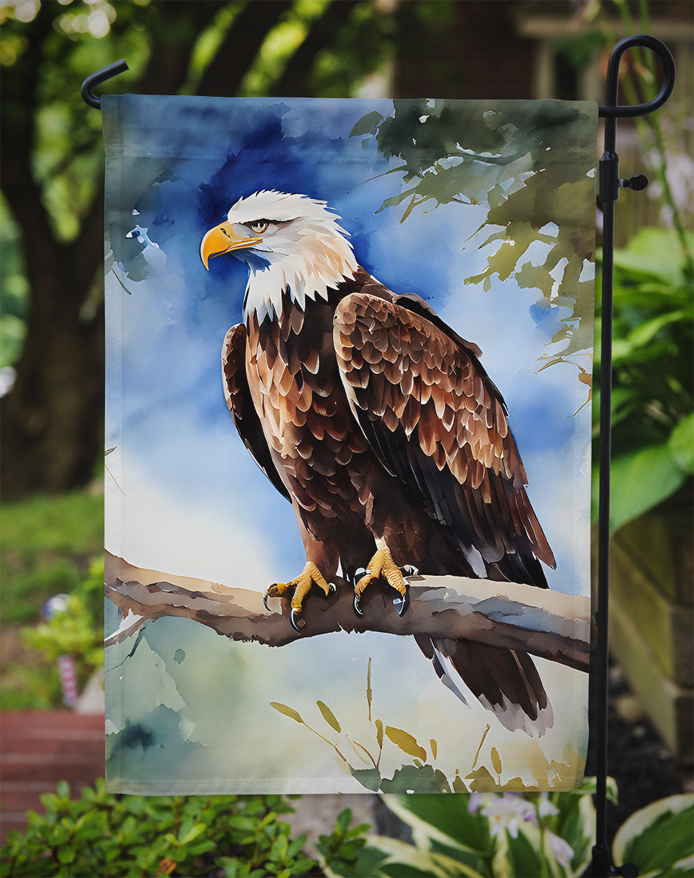 Eagle Garden Flag - One Color / One Size - Home & Garden - Home Decor - Flags Banners & Accessories