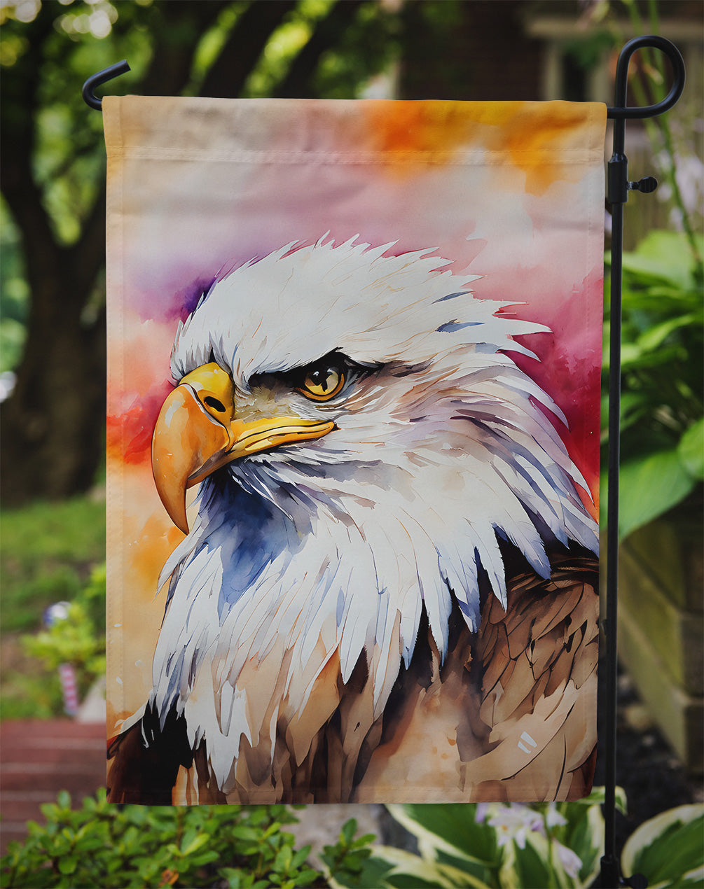 Eagle Garden Flag - One Color / One Size - Home & Garden - Home Decor - Flags Banners & Accessories