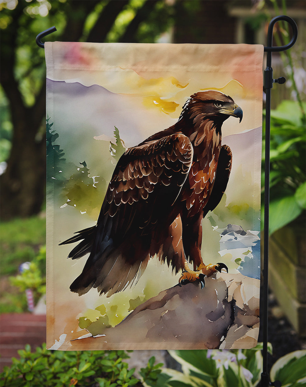 Eagle Garden Flag - One Color / One Size - Home & Garden - Home Decor - Flags Banners & Accessories