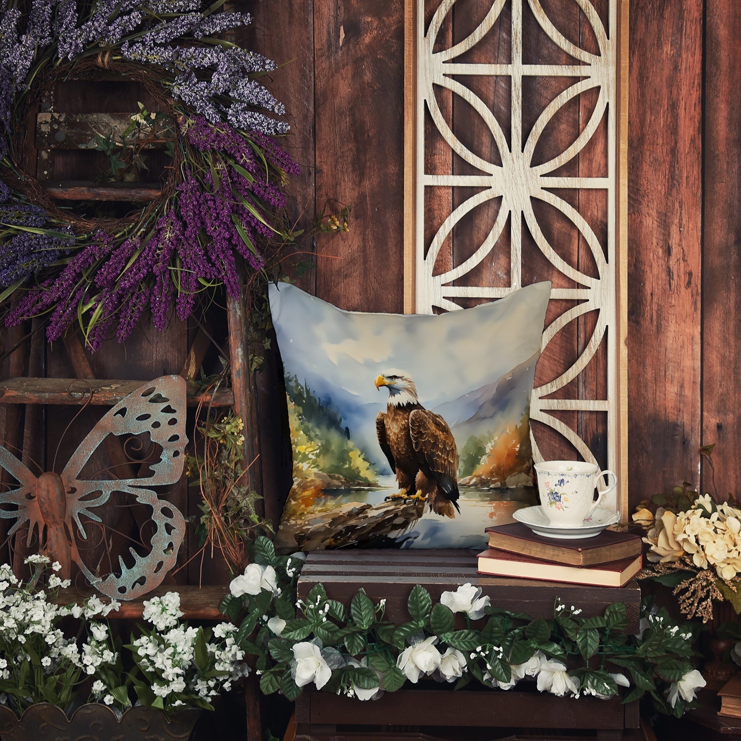Eagle Throw Pillow - One Color / One Size - Home & Garden - Home Textile - Pillows