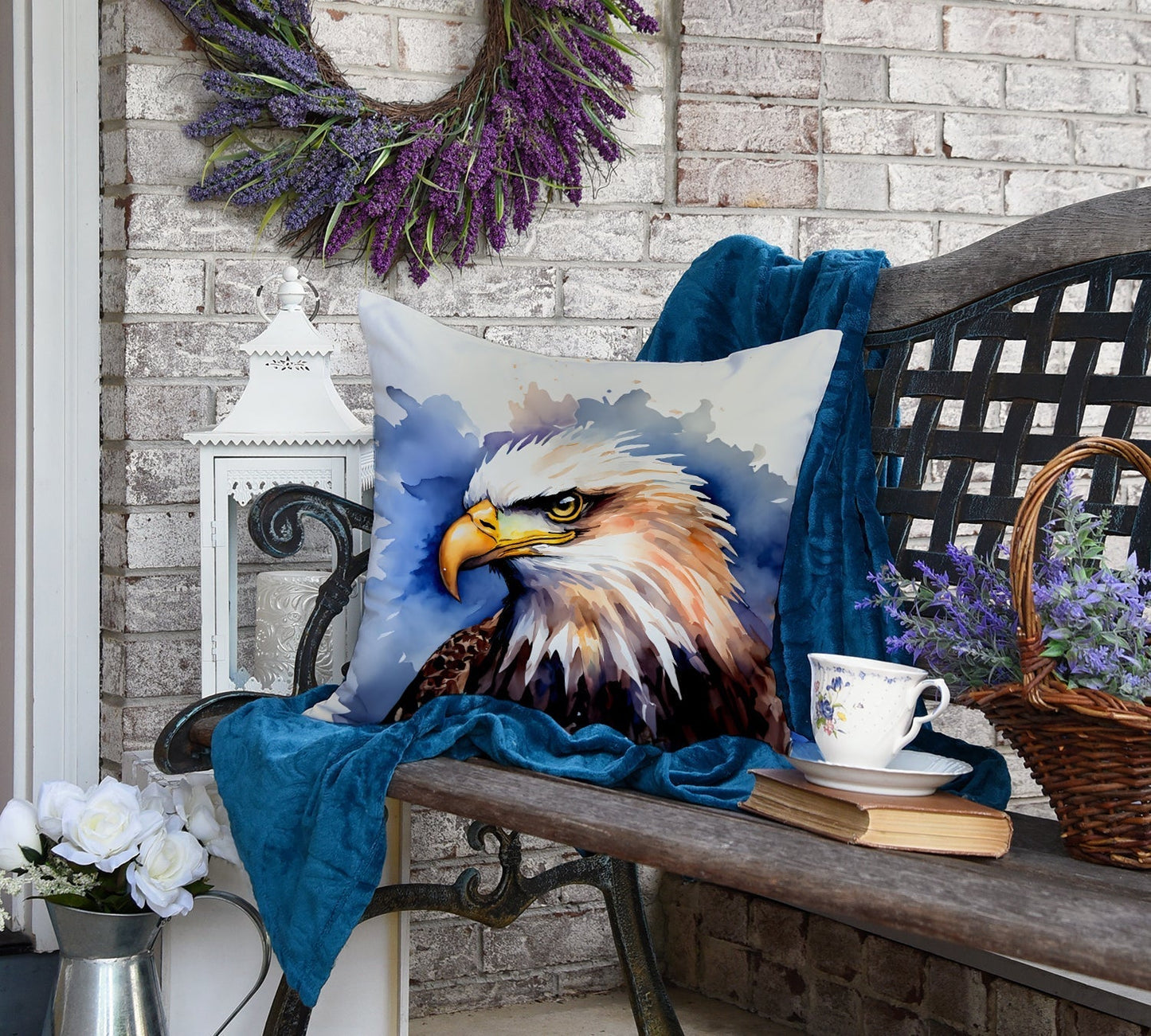Eagle Throw Pillow - One Color / One Size - Home & Garden - Home Textile - Pillows