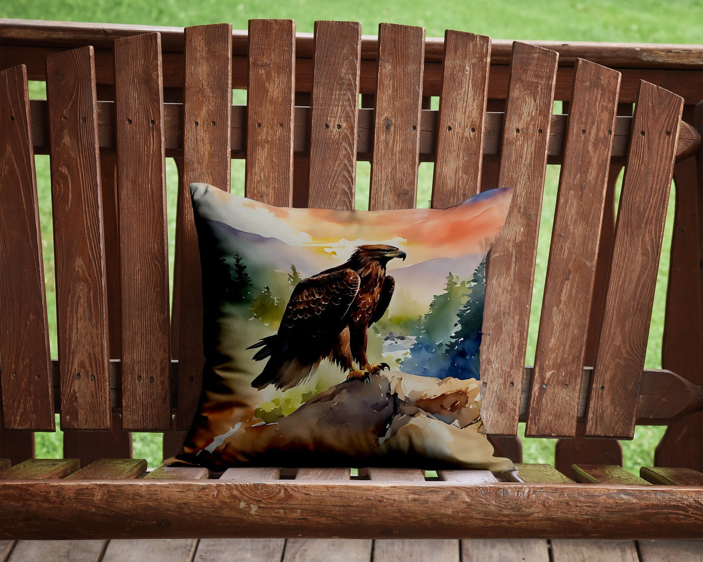 Eagle Throw Pillow - One Color / One Size - Home & Garden - Home Textile - Pillows