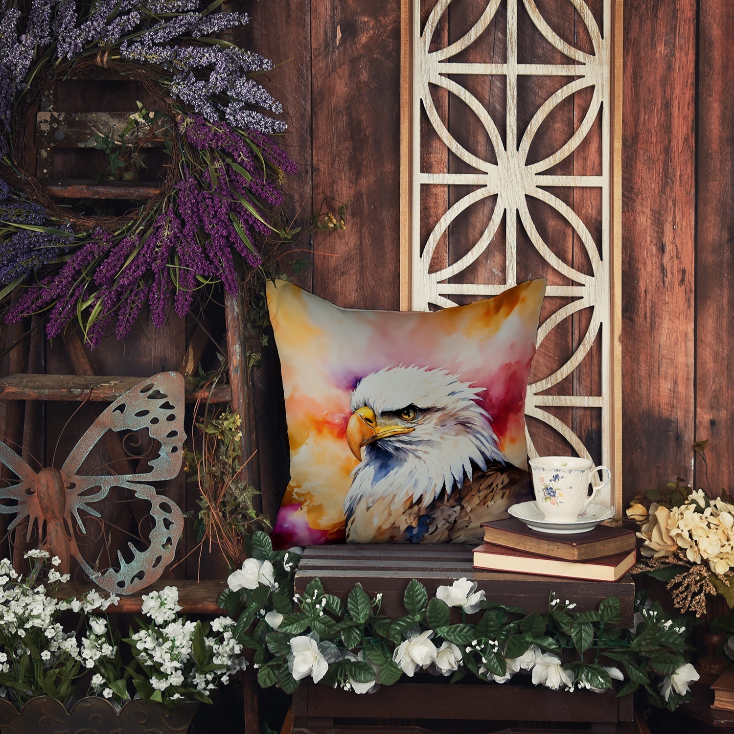 Eagle Throw Pillow - One Color / One Size - Home & Garden - Home Textile - Pillows