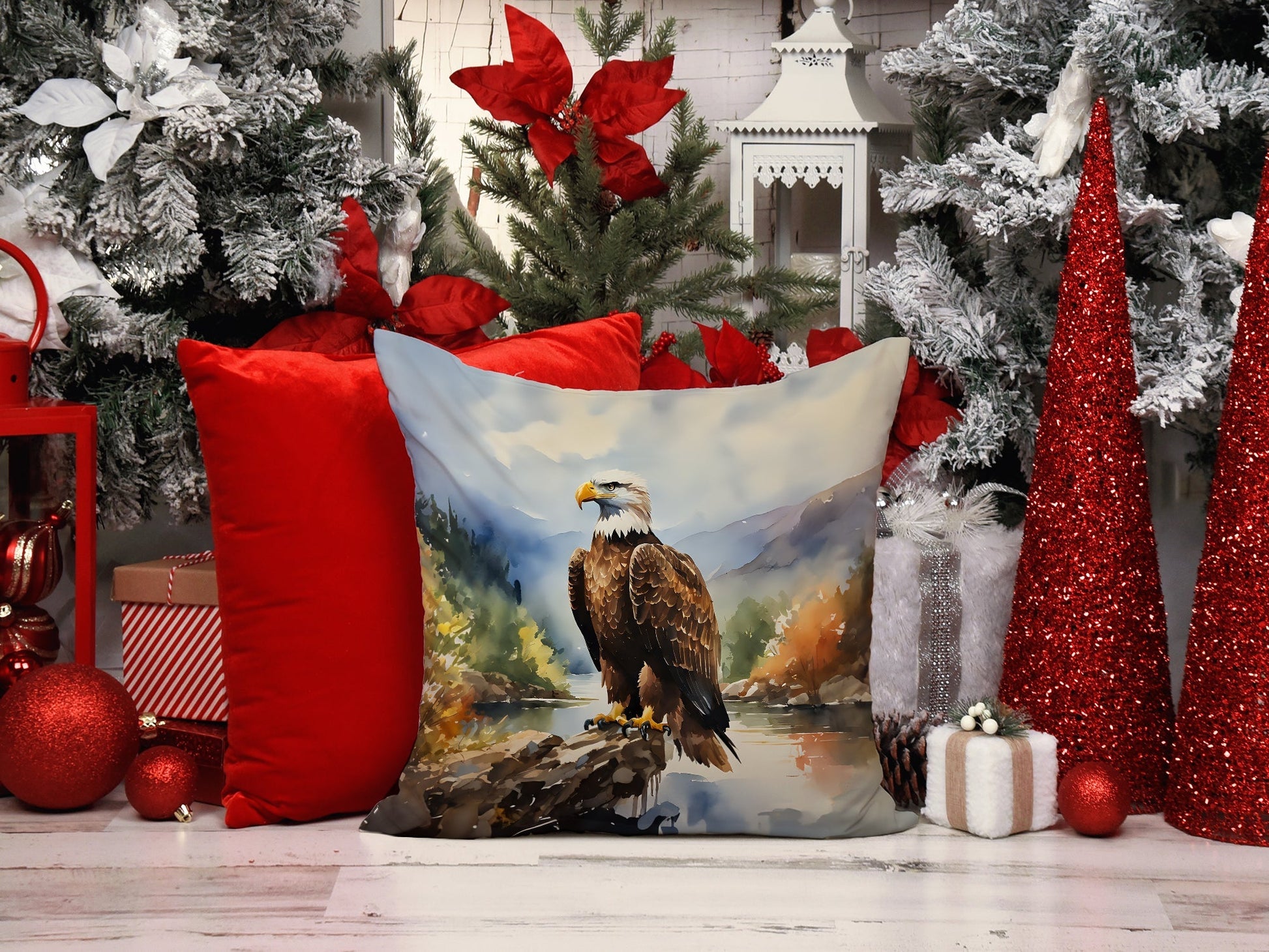 Eagle Throw Pillow - One Color / One Size - Home & Garden - Home Textile - Pillows
