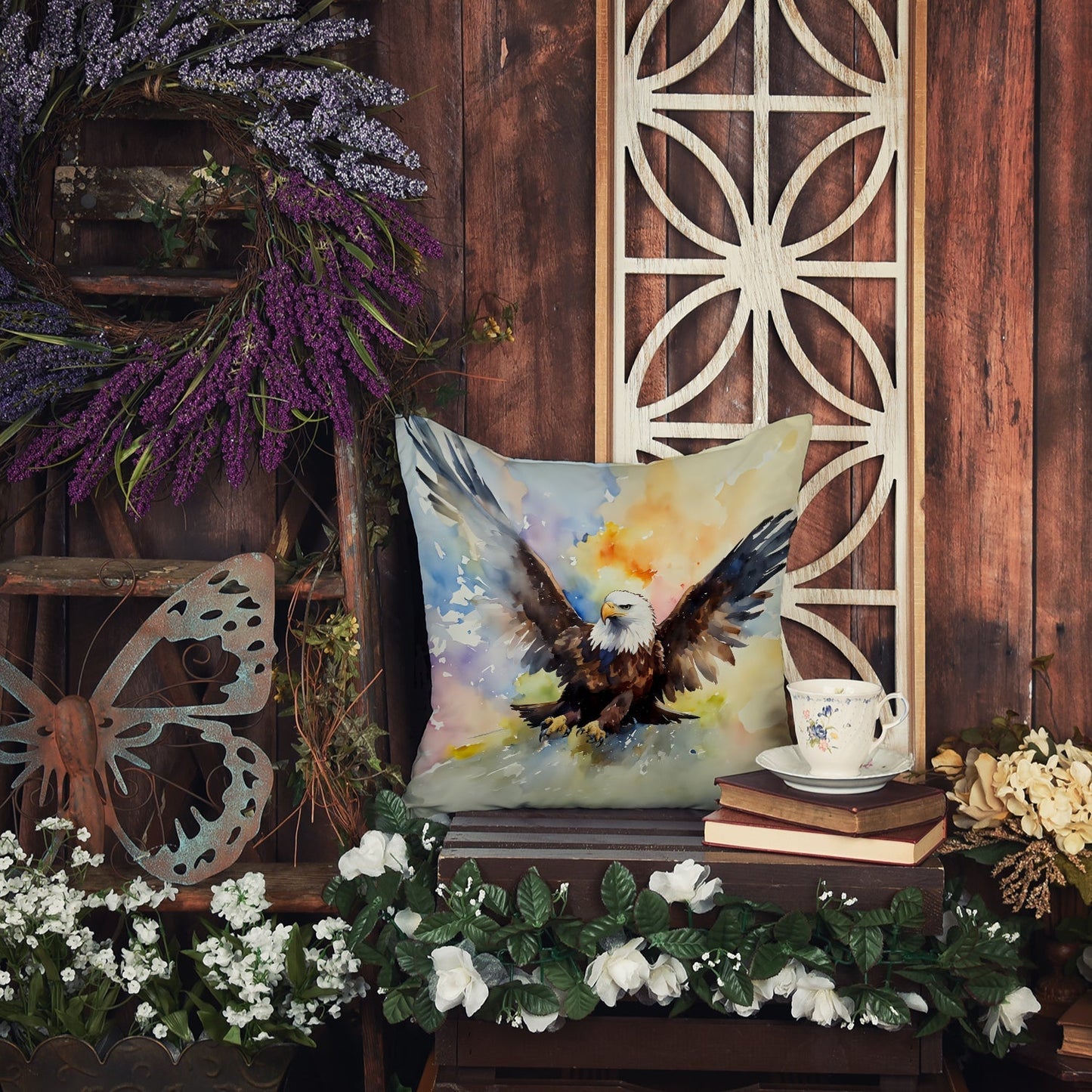 Eagle Throw Pillow - One Color / One Size - Home & Garden - Home Textile - Pillows
