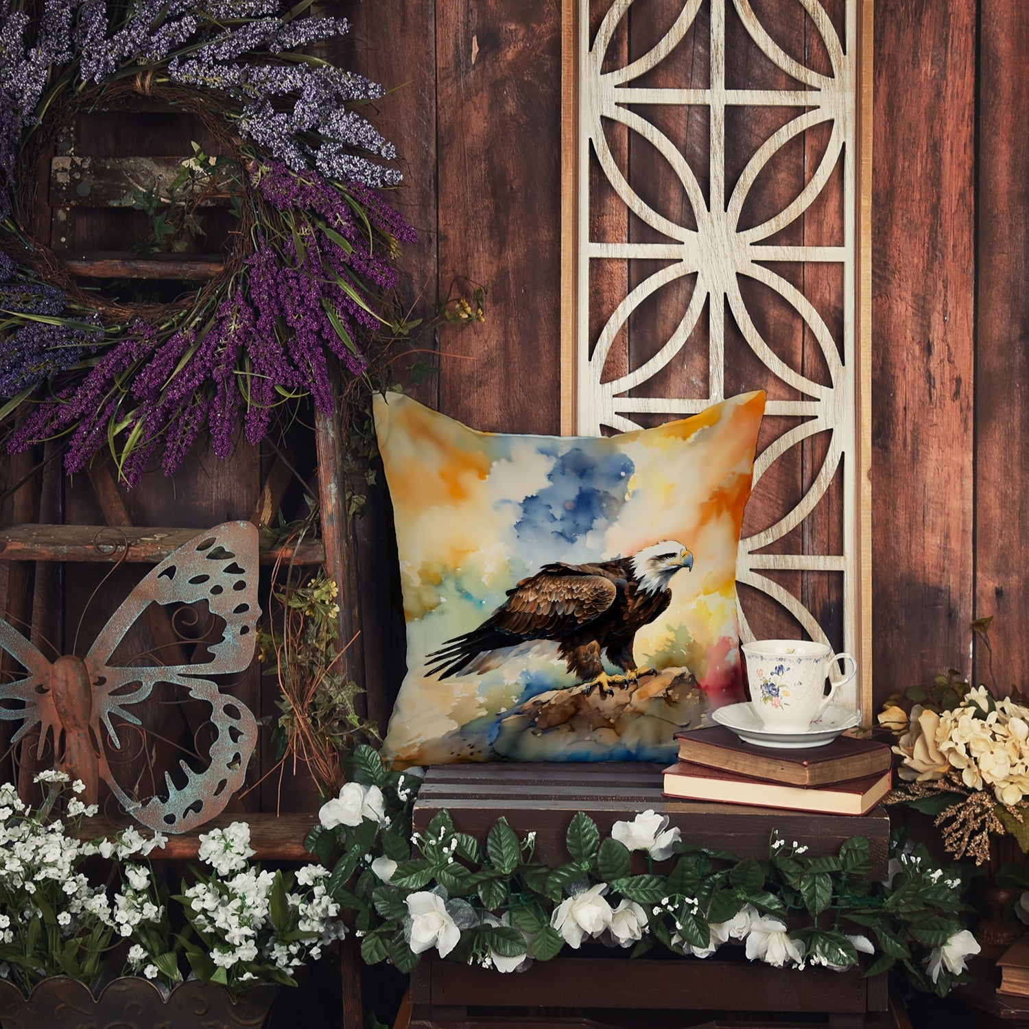 Eagle Throw Pillow - One Color / One Size - Home & Garden - Home Textile - Pillows