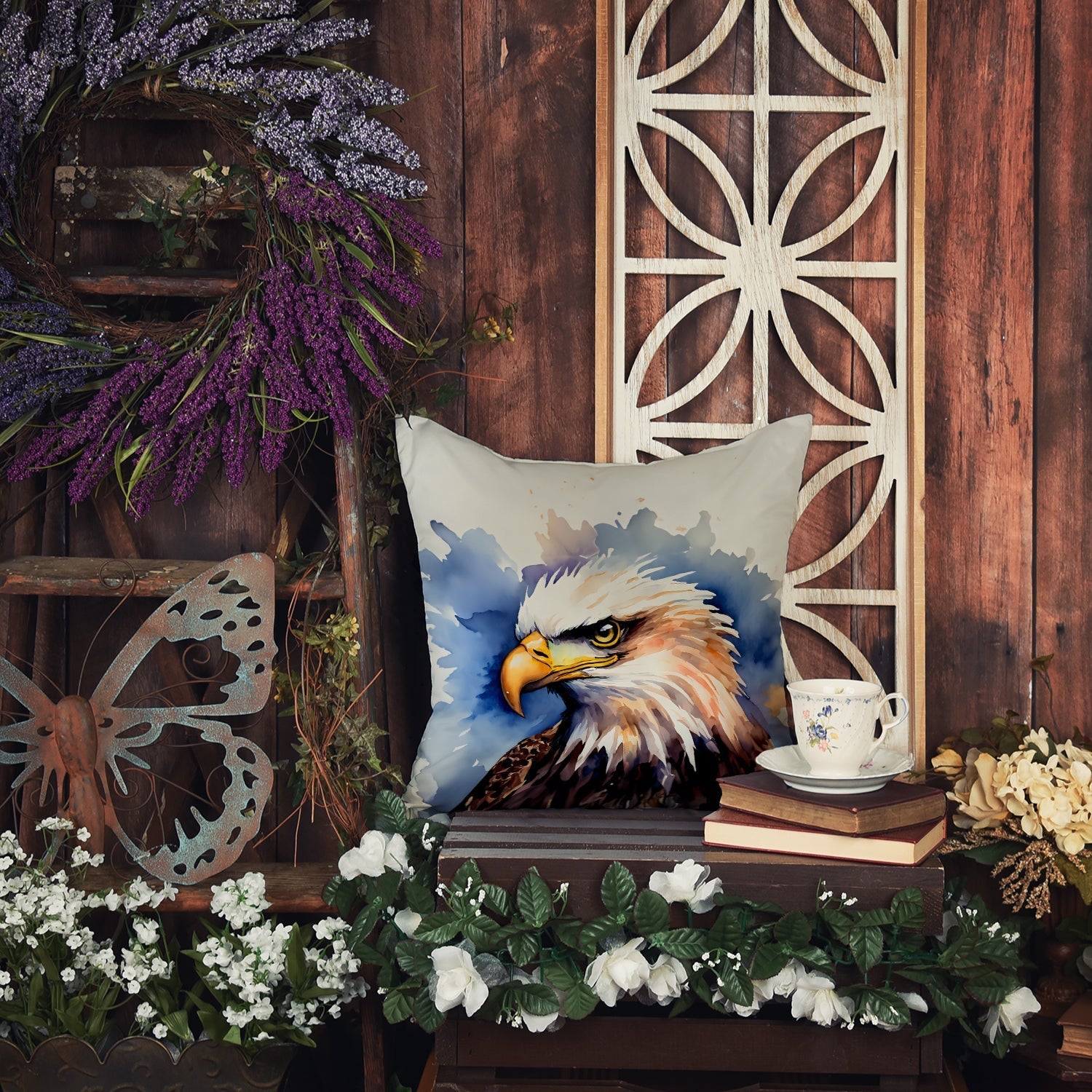 Eagle Throw Pillow - One Color / One Size - Home & Garden - Home Textile - Pillows