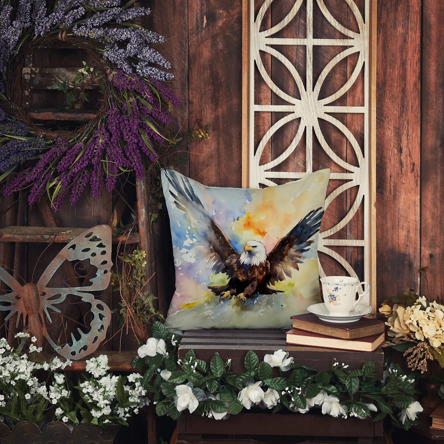 Eagle Throw Pillow - One Color / One Size - Home & Garden - Home Textile - Pillows