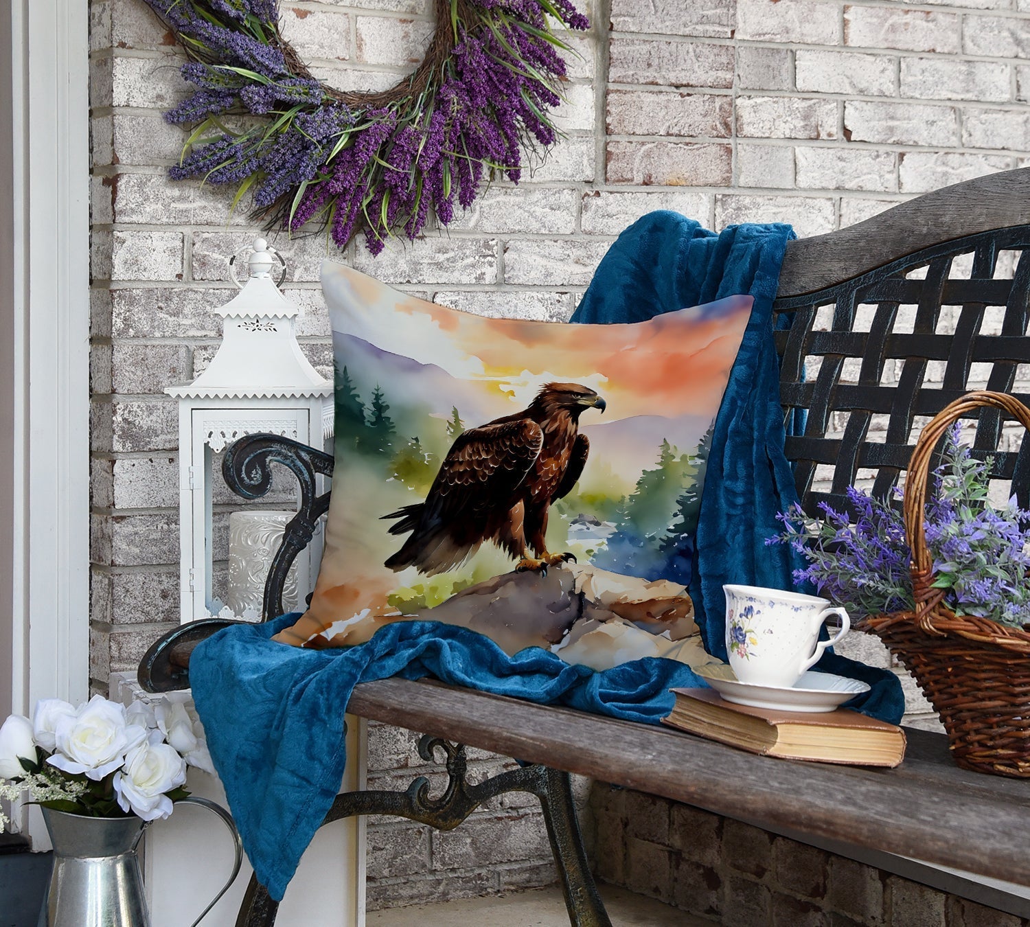 Eagle Throw Pillow - One Color / One Size - Home & Garden - Home Textile - Pillows