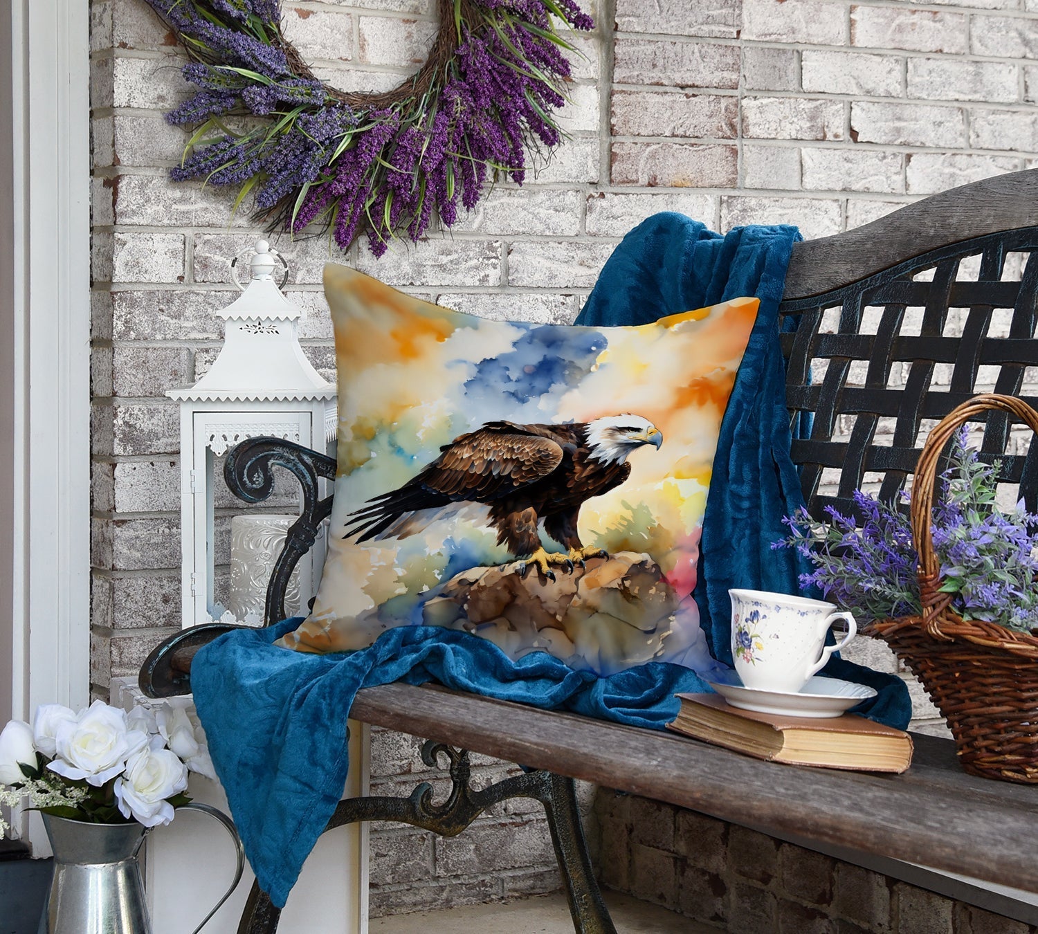 Eagle Throw Pillow - One Color / One Size - Home & Garden - Home Textile - Pillows
