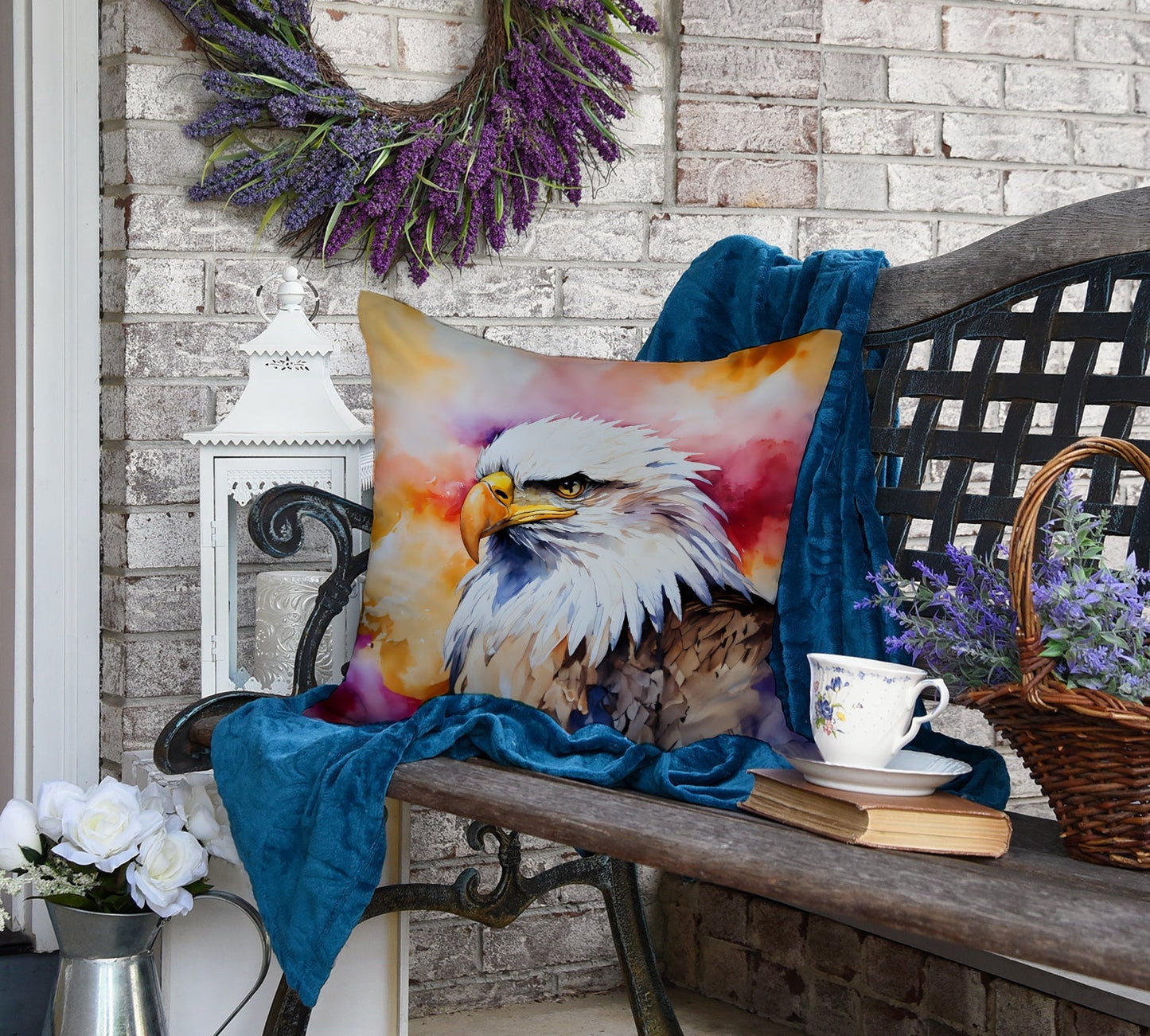 Eagle Throw Pillow - One Color / One Size - Home & Garden - Home Textile - Pillows