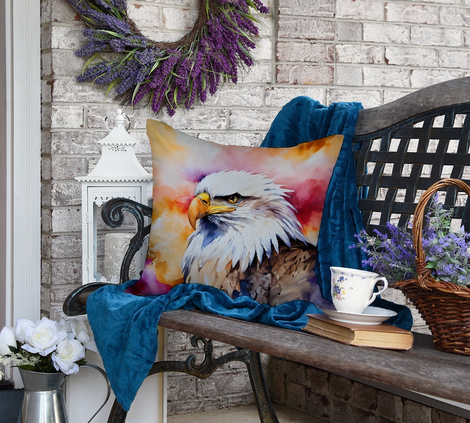 Eagle Throw Pillow - One Color / One Size - Home & Garden - Home Textile - Pillows
