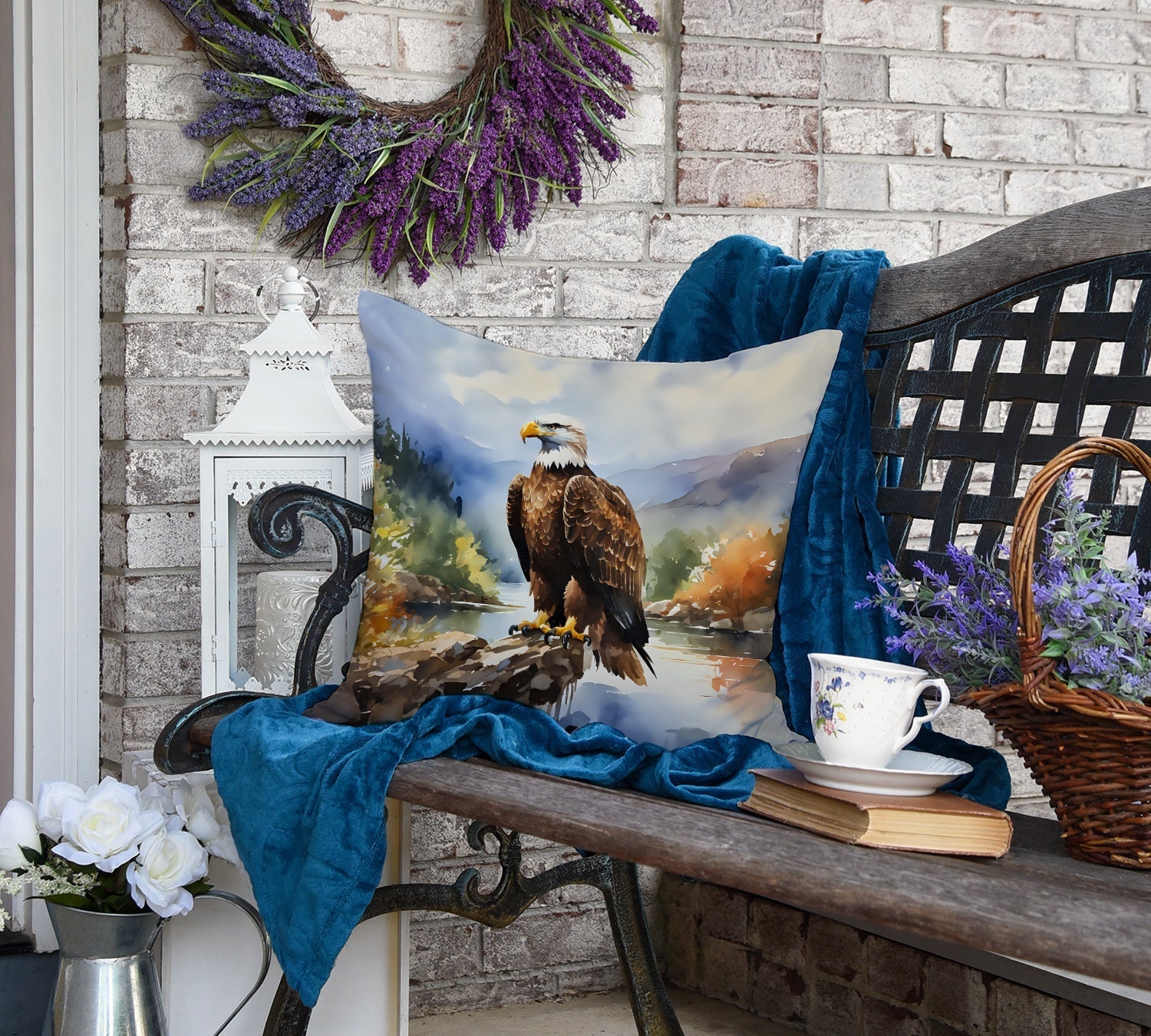 Eagle Throw Pillow - One Color / One Size - Home & Garden - Home Textile - Pillows