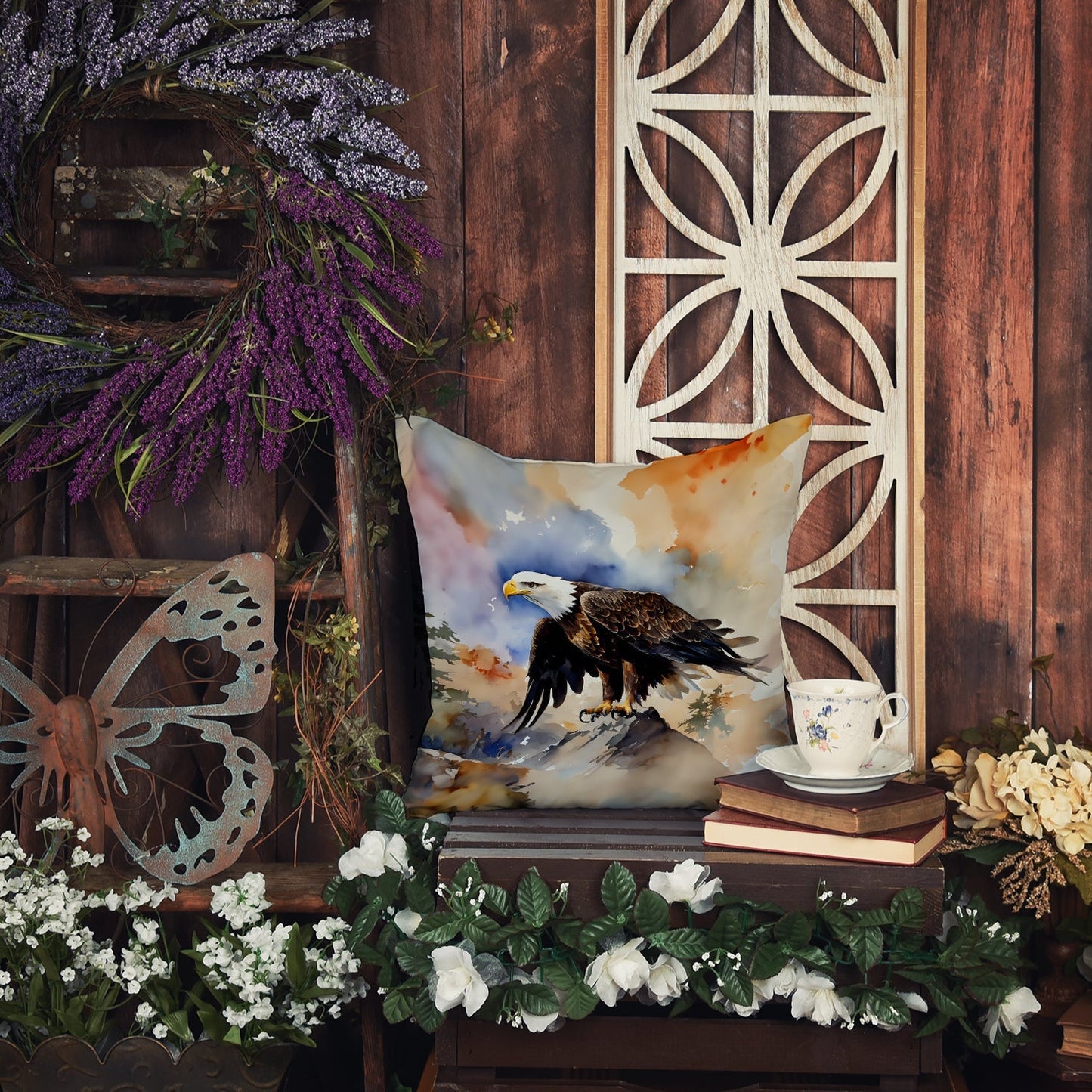 Eagle Throw Pillow - One Color / One Size - Home & Garden - Home Textile - Pillows