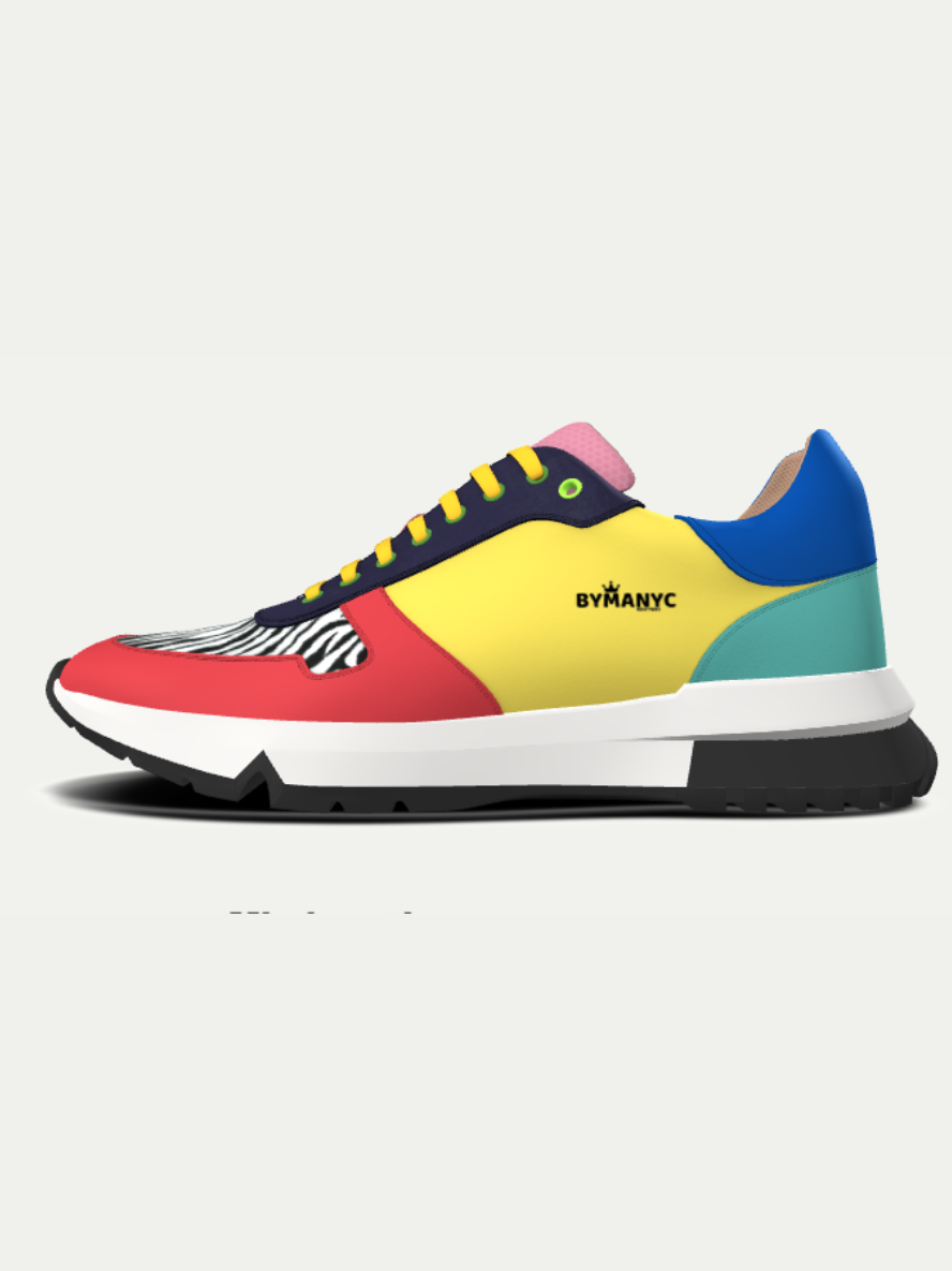 Eco-Friendly Sneakers Sport BYMANYC® New York MANHATTAN MAGIC - Women’s Fashion - Women’s Shoes - Boat Shoes