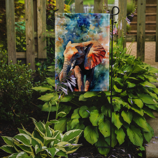 Elephant Garden Flag - One Color / One Size - Home & Garden - Home Decor - Flags Banners & Accessories