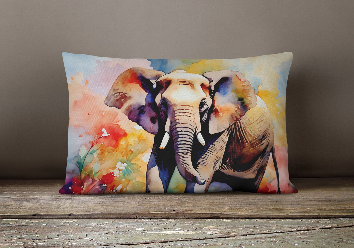 Elephant Throw Pillow - One Color / One Size - Home & Garden - Home Textile - Pillows